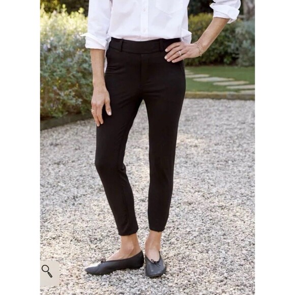 FRANK & EILEEN Murphy Billion Dollar Pants Black Cotton Lab 600 Size Extra Small - Picture 1 of 8